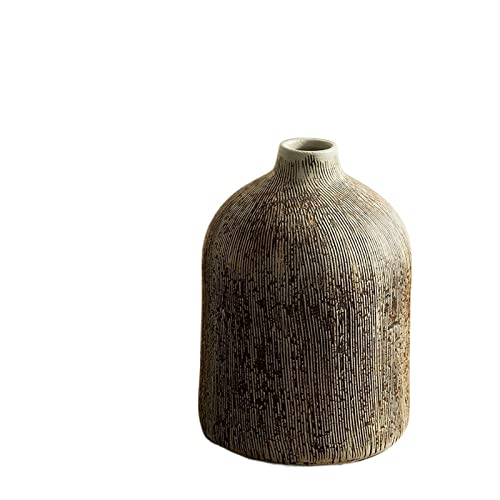 AQQWWER Jarrones Home Decoration Line Decorative Vase Room Living Decoration Dried Flowers Vase Office Table Decoration