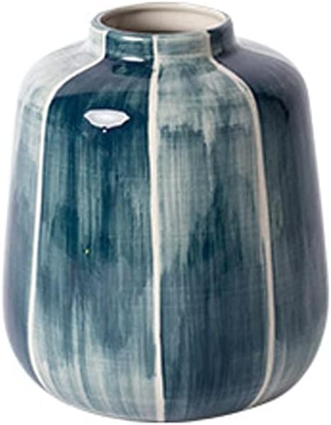 Jarrón de la Sala de Estar Vase Creativo Arreglo de Flores secas Vaso de cerámica Adornos Decorativos Tinta Tinta Garrera de cerámica (Color: predeterminado)